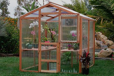 Standard Redwood Greenhouses