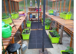 Our redwood benches are perfect for protecting your plants and crops from the cold.